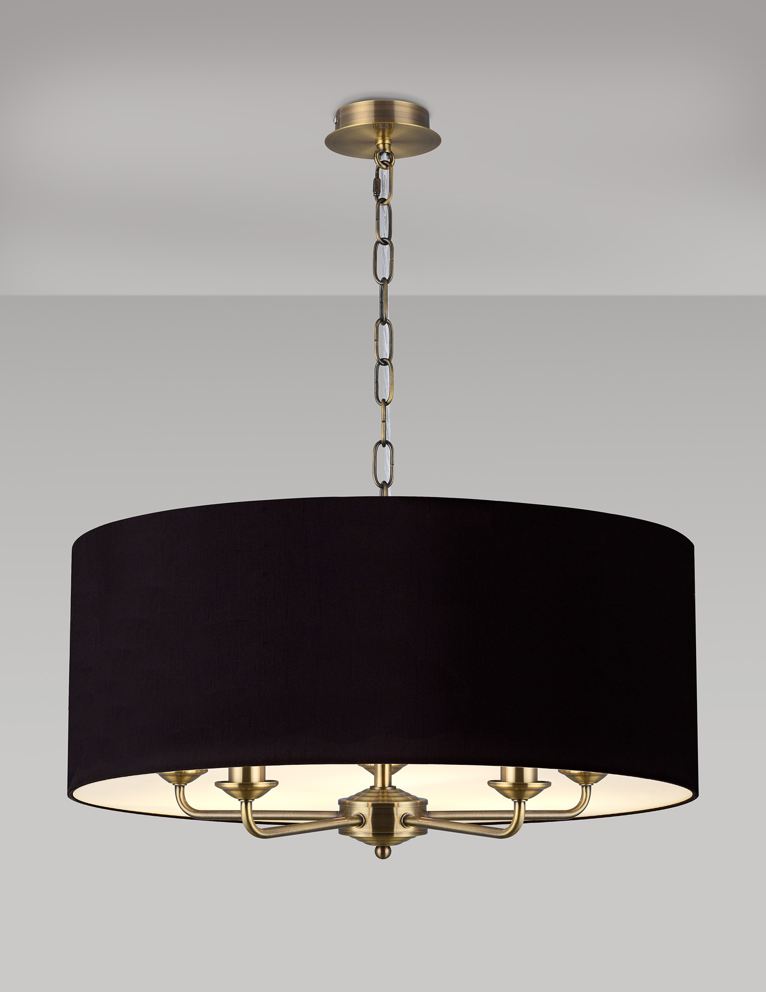 Banyan AB BL/GR Ceiling Lights Deco Multi Arm Fittings